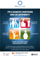 Pr&auml;ventionsplakate der &Ouml;DG zum Weltdiabetestag 2011