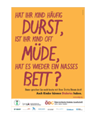 Plakat-Informationskampagne zur Diabetes Früherkennung bei Kindern und Jugendlichen