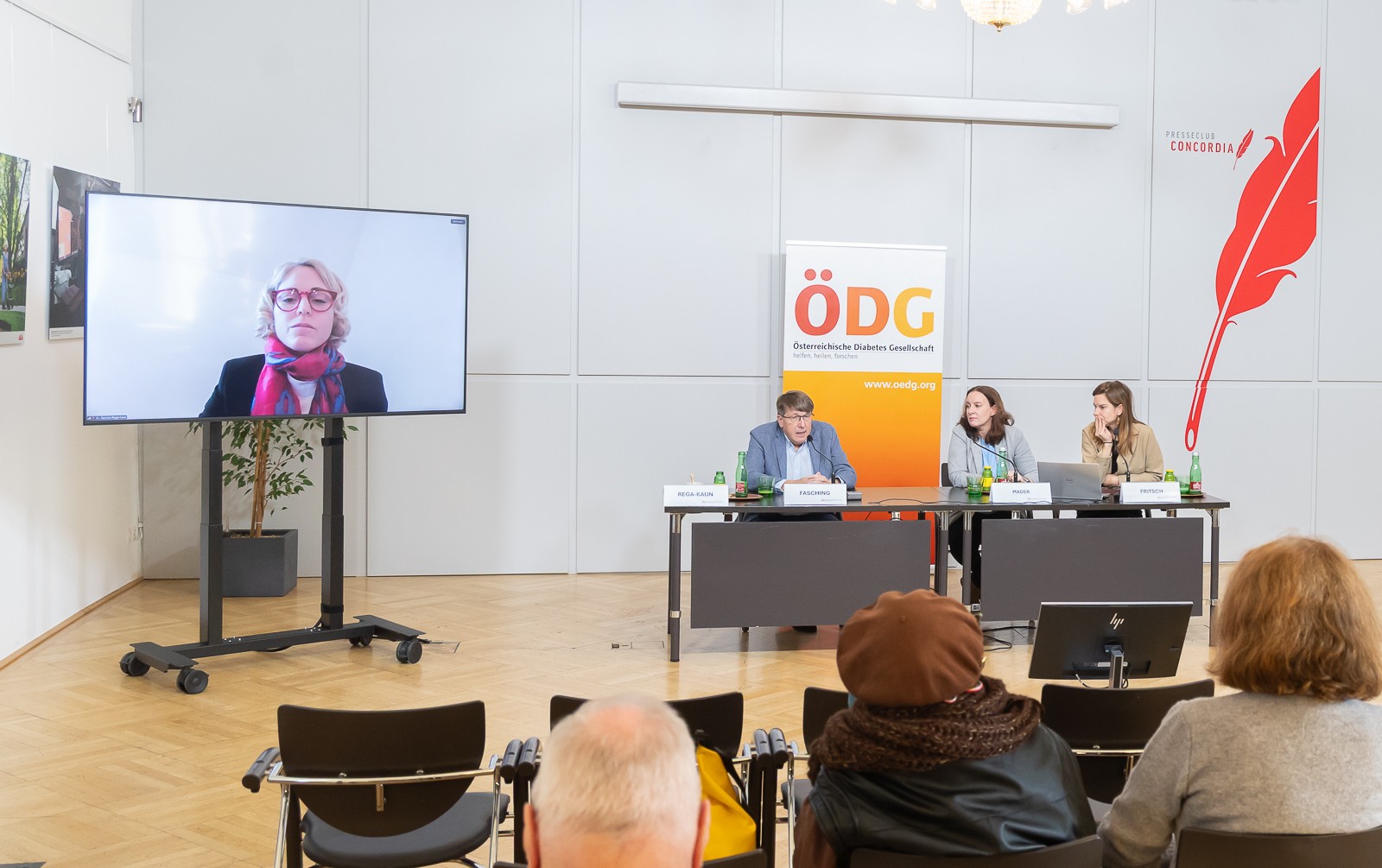 Fotos vom ÖDG Pressegespräch: Weltdiabetestag 2025